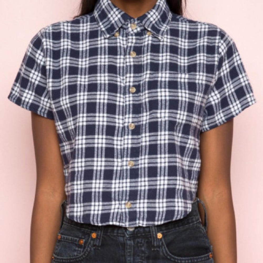 Brandy Melville Felix Plaid Flannel NEW WITH TAGS